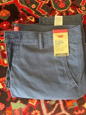 Levi's Men's Standard Taper Chino Pants - Navy Blue